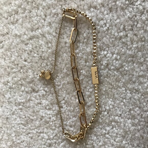 💙 Gold-Toned Lapis Lazuli Bracelet - Picture 4 of 7